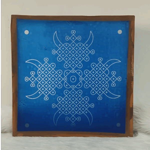 KAMBI KOLAM 001/RANGOLI STENCIL